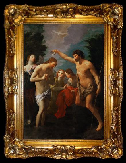 framed  Guido Reni The Baptism of Christ (mk08), ta009-2